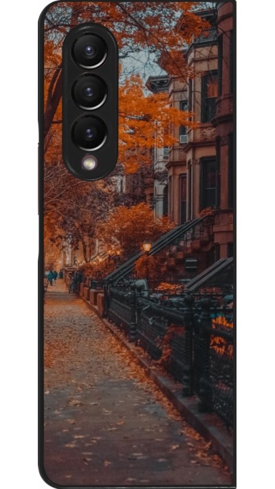 Samsung Galaxy Z Fold4 Case Hülle - Autumn 2024 city