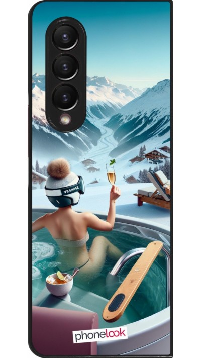 Samsung Galaxy Z Fold4 Case Hülle - Berg Glamour Whirlpool