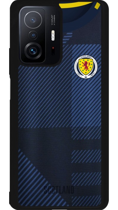 Xiaomi 11T Case Hülle - Silikon schwarz Schottland personalisierbares Fussballtrikot