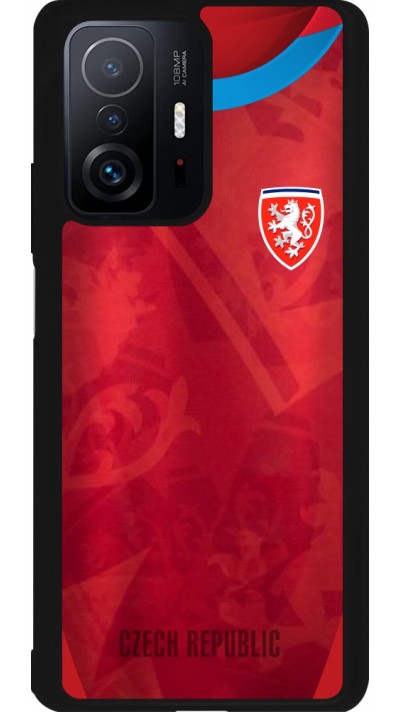 Xiaomi 11T Case Hülle - Silikon schwarz Tschechische Republik personalisierbares Fussballtrikot