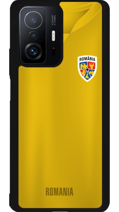 Xiaomi 11T Case Hülle - Silikon schwarz Fussballtrikot Rumänien