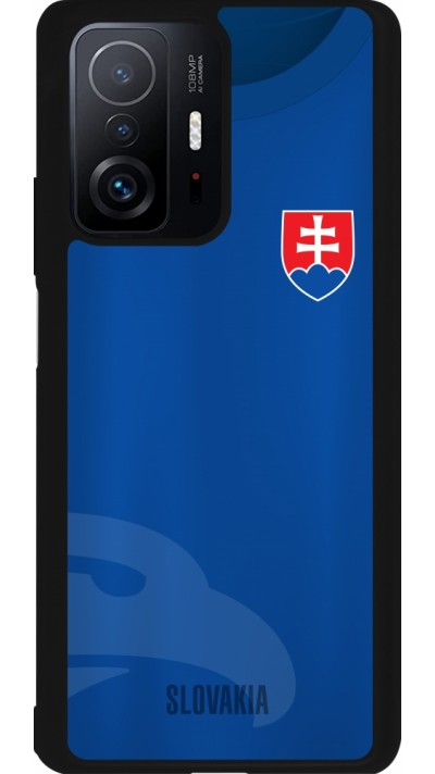 Xiaomi 11T Case Hülle - Silikon schwarz Fussballtrikot Slowakei