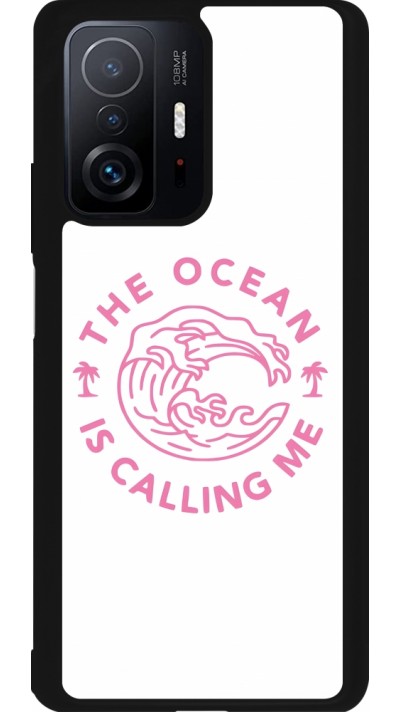 Coque Xiaomi 11T - Silicone rigide noir The Ocean is calling me