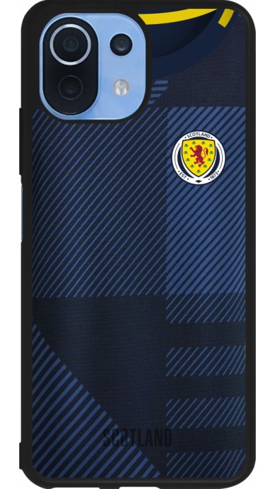 Xiaomi Mi 11 Lite 5G Case Hülle - Silikon schwarz Schottland personalisierbares Fussballtrikot