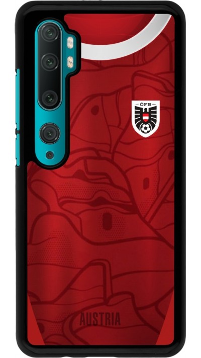 Xiaomi Mi Note 10 / Note 10 Pro Case Hülle - Austria personalisierbares Fussballtrikot