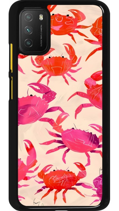 Xiaomi Poco M3 Case Hülle - Crabs Paint