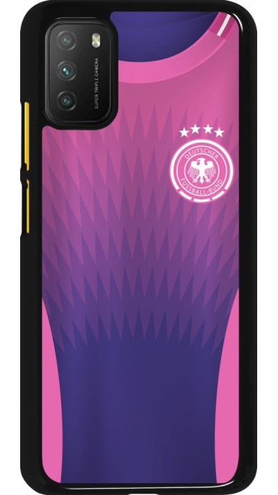 Xiaomi Poco M3 Case Hülle - Deutschland Away personalisierbares Fussballtrikot