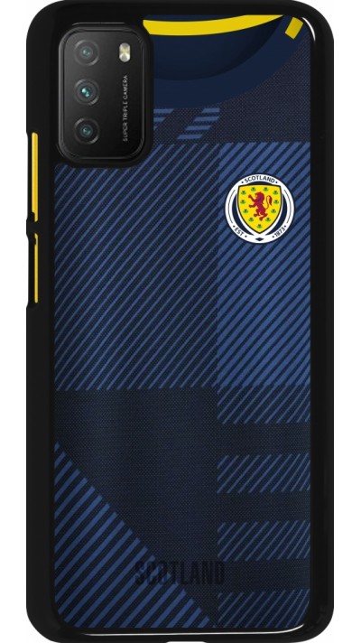 Xiaomi Poco M3 Case Hülle - Schottland personalisierbares Fussballtrikot