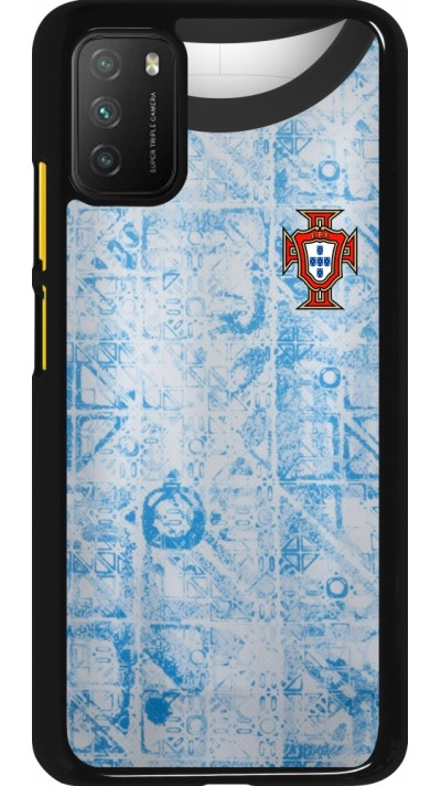 Xiaomi Poco M3 Case Hülle - Portugal Away personalisierbares Fussballtrikot