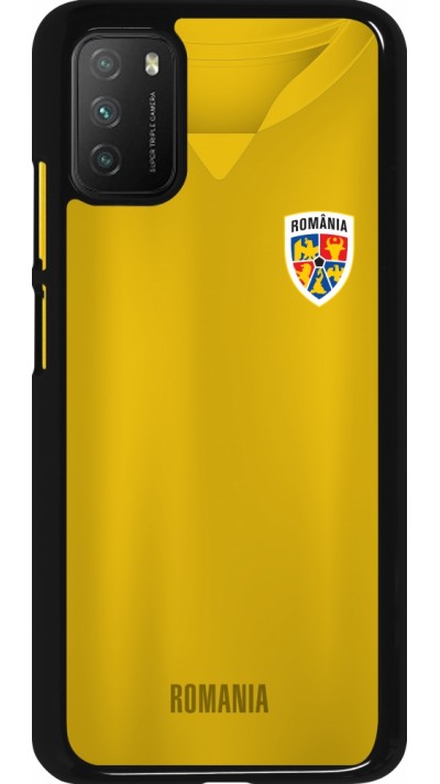 Xiaomi Poco M3 Case Hülle - Fussballtrikot Rumänien