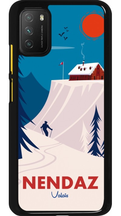 Xiaomi Poco M3 Case Hülle - Nendaz Cabane Ski