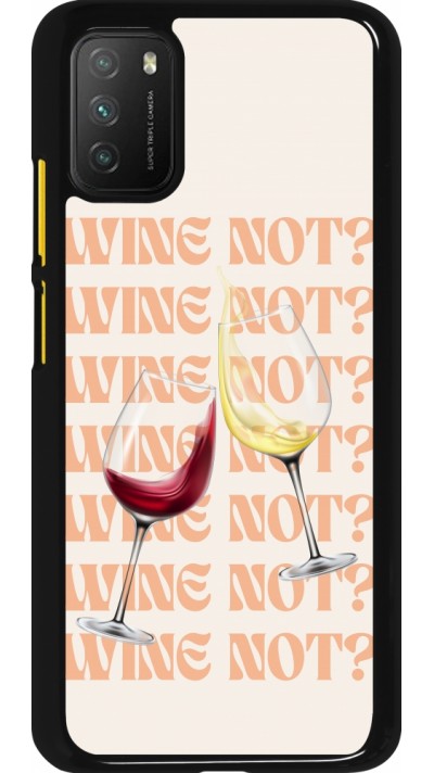 Xiaomi Poco M3 Case Hülle - Wine not