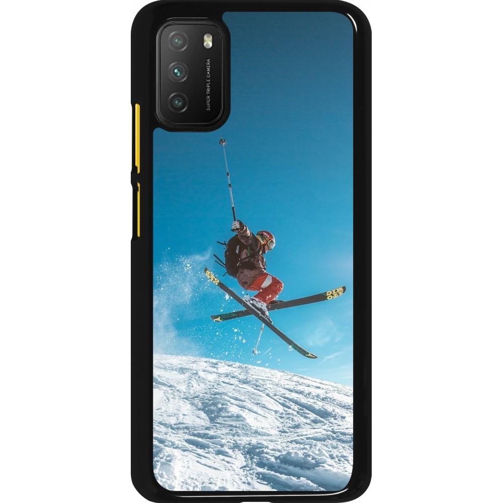 Xiaomi Poco M3 Case Hülle - Winter 22 Ski Jump