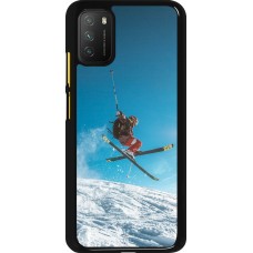 Xiaomi Poco M3 Case Hülle - Winter 22 Ski Jump