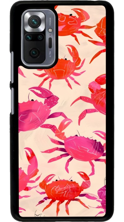 Xiaomi Redmi Note 10 Pro Case Hülle - Crabs Paint