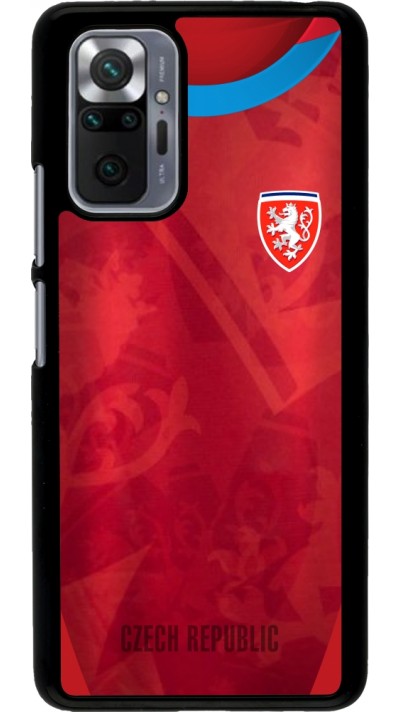 Xiaomi Redmi Note 10 Pro Case Hülle - Tschechische Republik personalisierbares Fussballtrikot