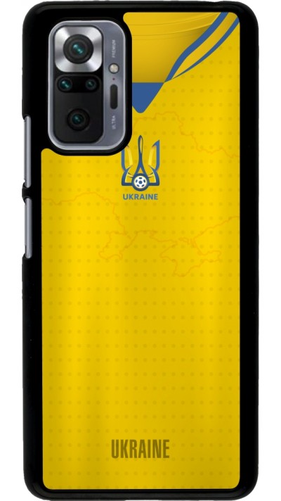 Xiaomi Redmi Note 10 Pro Case Hülle - Fussballtrikot Ukraine