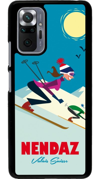 Xiaomi Redmi Note 10 Pro Case Hülle - Nendaz Ski Downhill