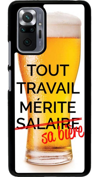 Coque Xiaomi Redmi Note 10 Pro - Tout travail mérite sa bière