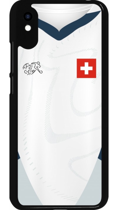 Xiaomi Redmi 9A Case Hülle - Schweiz Away personalisierbares Fussballtrikot