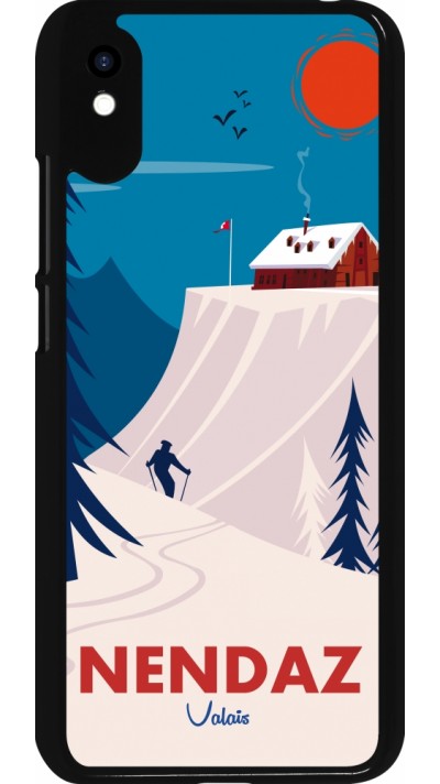 Xiaomi Redmi 9A Case Hülle - Nendaz Cabane Ski