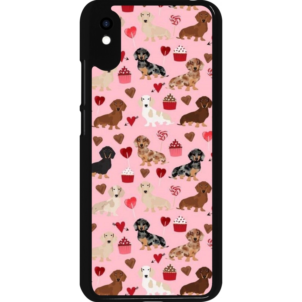 Xiaomi Redmi 9A Case Hülle - Valentine 2024 puppy love