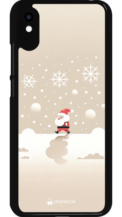 Xiaomi Redmi 9A Case Hülle - Weihnachten 2023 Minimalistischer Weihnachtsmann