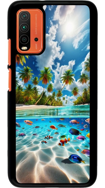 Xiaomi Redmi 9T Case Hülle - Strandparadies