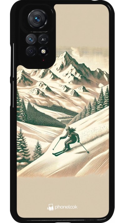 Coque Xiaomi Redmi Note 11 / 11S - Vintage Ski Mountain