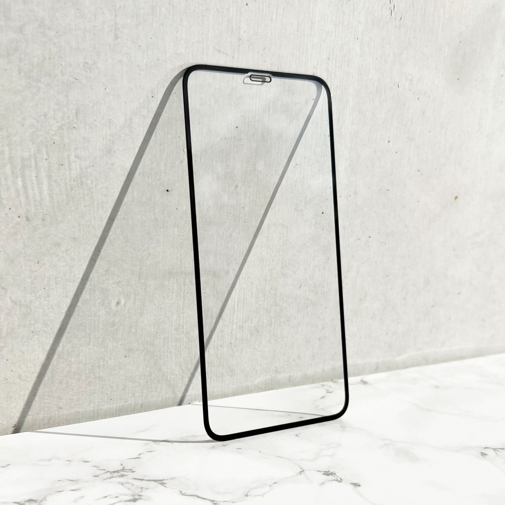 3D Tempered Glass iPhone 14 Plus - Vitre de protection d'écran intégrale verre trempé avec bords noirs