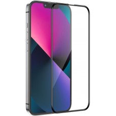 3D Tempered Glass iPhone 16 Pro - Vitre de protection d'écran intégrale verre trempé avec bords noirs