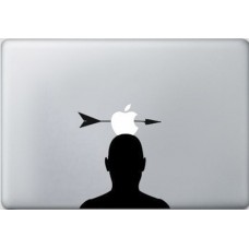 Autocollant MacBook - Head with Arrow