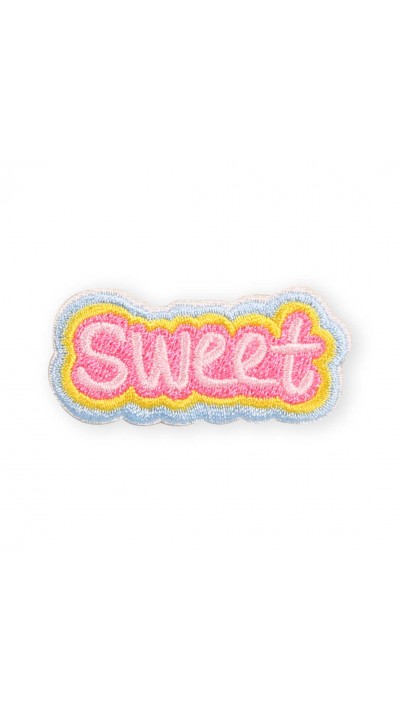 Sticker Aufkleber für Handy/Tablet/Computer 3D gestickt - Sweet