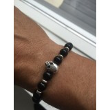 Bracelet Skullbowl - Brun