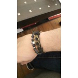 Bracelet Skullbowl volcano - Noir