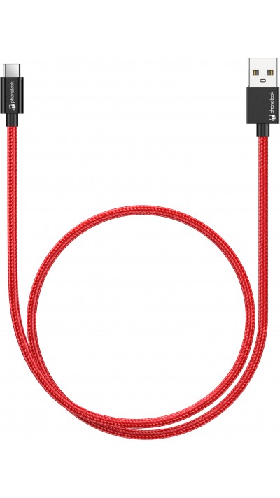 Ladekabel (50 cm) USB-C vers USB-C - Nylon PhoneLook