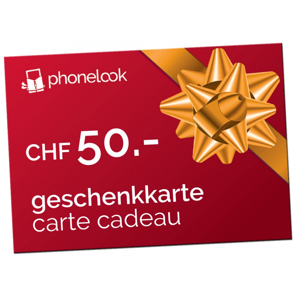 Geschenkkarte CHF 50.-