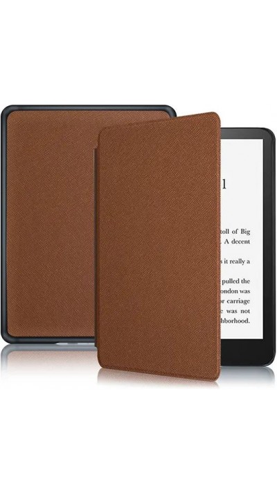 Kindle Paperwhite 1 / 2 / 3 Case Hülle - Ultra dünn & leicht Kunstleder hard-shell - Braun