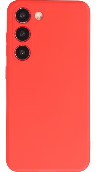 Samsung Galaxy S24 Case Hülle - Silikon soft touch - Rot