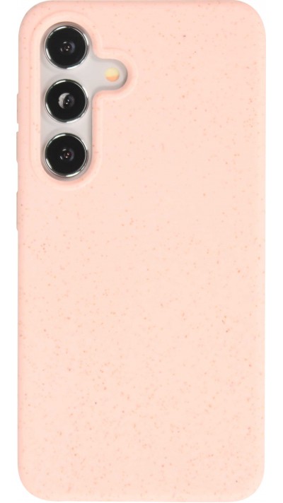 Coque Samsung Galaxy S24 - Bio Eco-Friendly biodégradable écologique nature - Rose