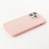 Coque iPhone 16 Pro - Bio Eco-Friendly biodégradable écologique nature - Rose