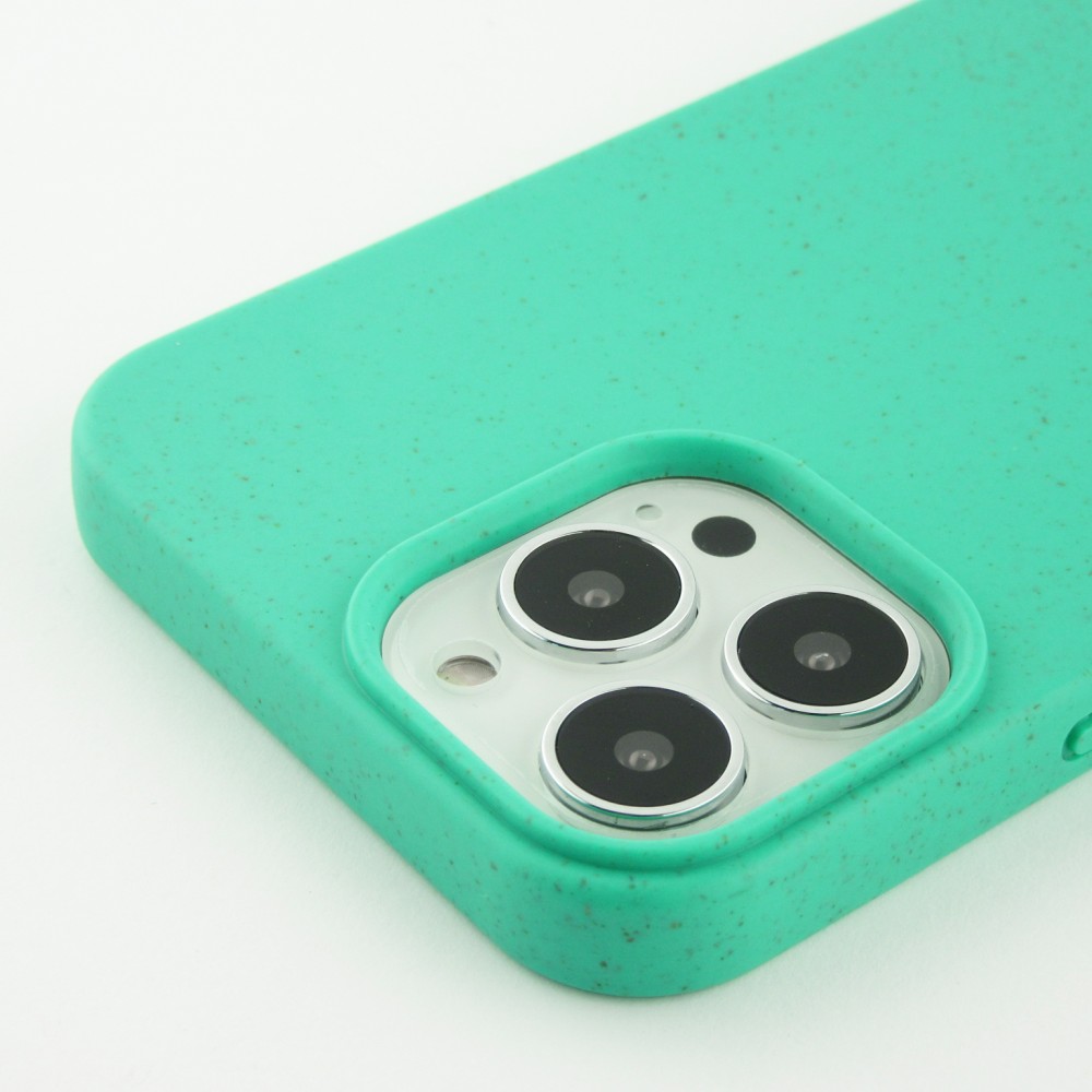 Coque iPhone 16 - Bio Eco-Friendly biodégradable écologique nature - Turquoise