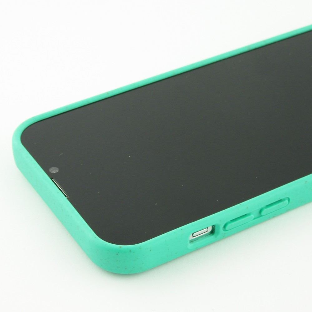 Coque iPhone 16 Pro Max - Bio Eco-Friendly biodégradable écologique nature - Turquoise