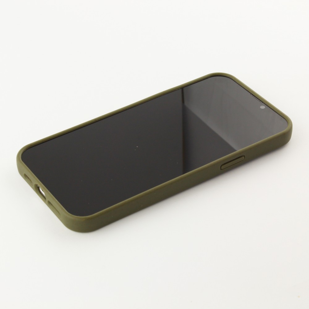 Coque iPhone 16 Pro - Bio Eco-Friendly biodégradable écologique nature - Vert foncé