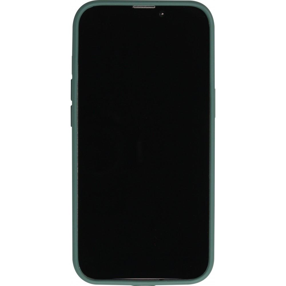 Coque iPhone 13 Pro - Soft Touch - Vert foncé