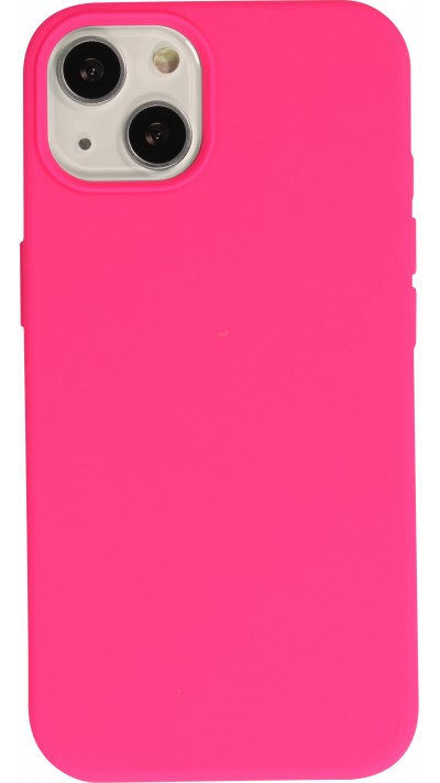 Coque iPhone 15 Plus - Soft Touch - Rose foncé
