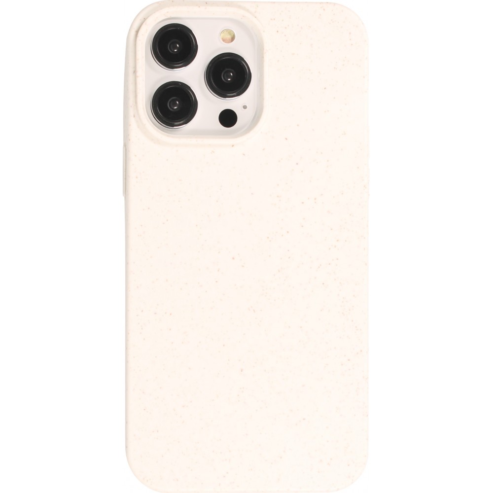 Coque iPhone 16 Pro Max - Bio Eco-Friendly biodégradable écologique nature - Blanc