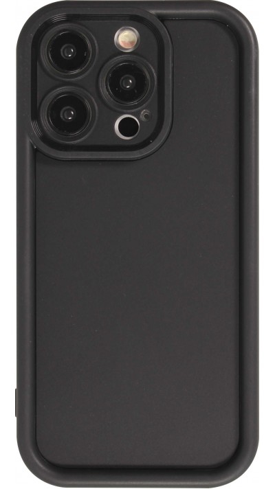 Coque iPhone 14 Pro Max - gel silicone super flexible avec absorbeur de 360 degrés - Noir