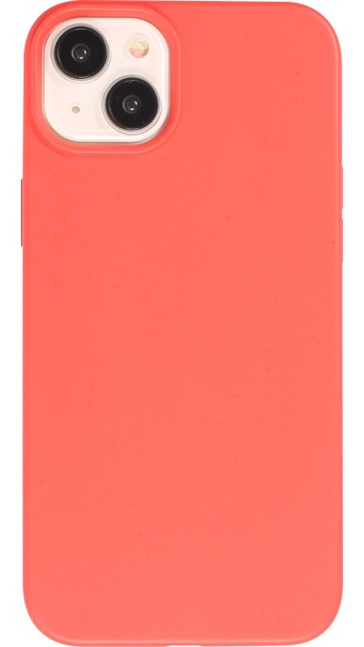 Coque iPhone 15 - Bio Eco-Friendly biodégradable écologique nature - Rouge