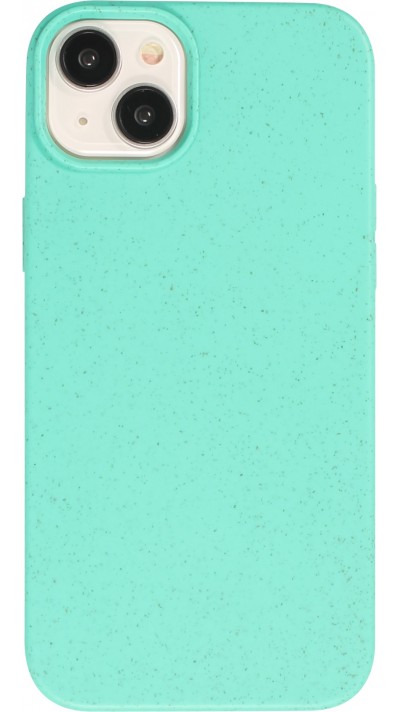 Coque iPhone 15 - Bio Eco-Friendly biodégradable écologique nature - Turquoise